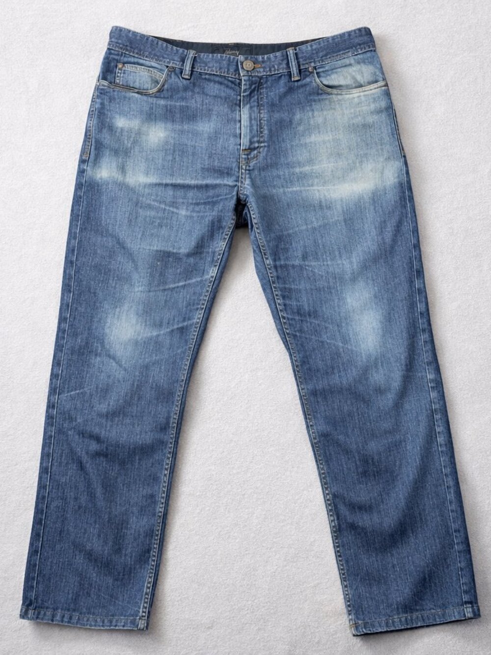 Brioni Jeans Mens 38 Italy Chamonix Comfort Fit Straight Denim Blue